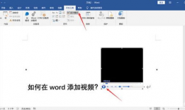 word插入视频